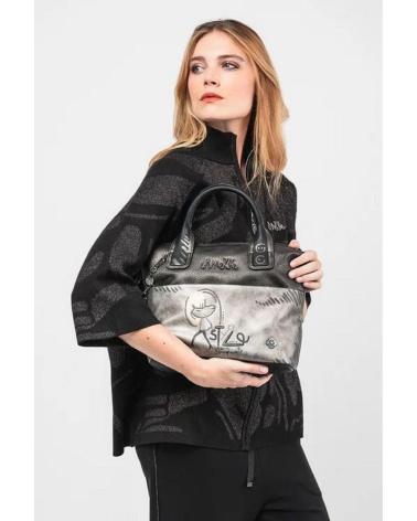 ANEKKE SAC À MAIN ET BANDOULIÈRE MODÈLE 41861-403 TON PLOMB PLOMO