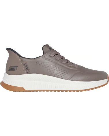 SKECHERS 118424 SLIP-INS TAUPE TAUPE