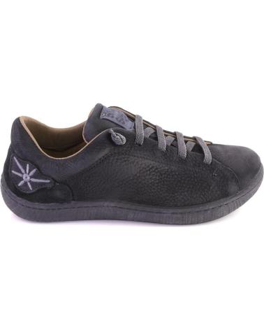 SUNNI SABBI NANTAI NUBUK CASUAL-SNEAKER SCHWARZ NEGRO