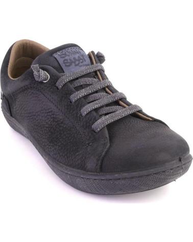 SUNNI SABBI NANTAI NUBUK CASUAL-SNEAKER SCHWARZ NEGRO