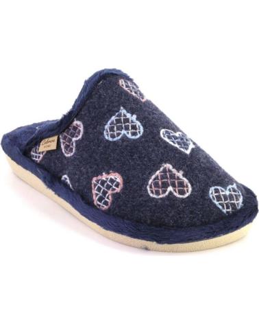 CABRERA 2473 NAVY BLUE SLIPPERS AZUL MARINO