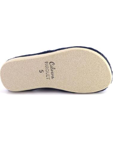 CABRERA 2473 NAVY BLUE SLIPPERS AZUL MARINO
