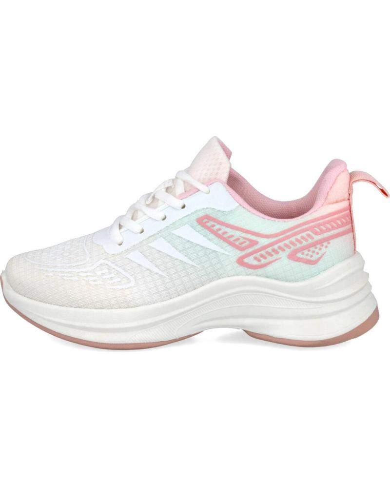 L&R SHOES FZ060 WHITE PINK SNEAKERS BLANCO ROSA