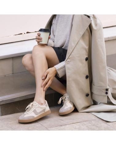 CHIKA10 NIKITA 03 BEIGE SNEAKERS FOR WOMEN BEIG-BEIGE