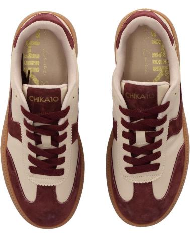 CHIKA10 SNEAKERS NIKITA 03 WINE VINO-WINE