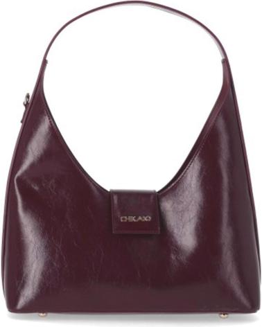 CHIKA10 CHK10 BOLSO DE HOMBRO PARA CHICA SARABI 02 COLOR BURDEOS ROJO