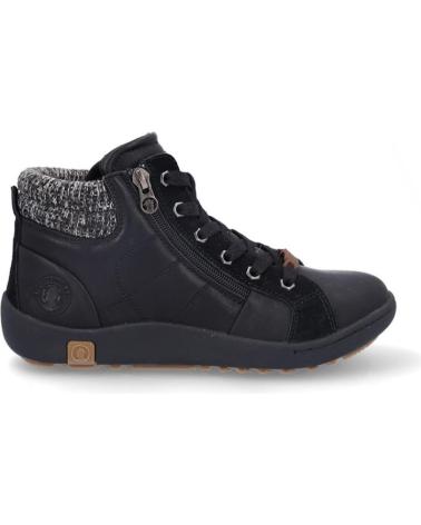 CORONEL TAPIOCCA BOTTINES PLATES T701 NOIRES NEGRO