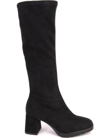DANIELA VEGA 1882 HIGH BOOTS WITH BLOCK HEEL BLACK NEGRO