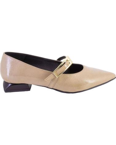 DANIELA VEGA 2718 TAUPE MARY JANE FLAT SHOE TAUPE