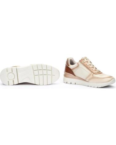 PIKOLINOS 6524 ICE COLOR LEATHER SNEAKER HIELO