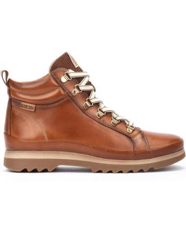 PIKOLINOS 8564 LEDER-STIEFELETTEN FARBE COGNAC CUERO