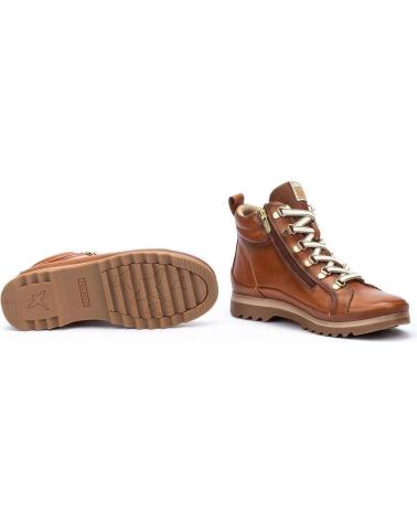 PIKOLINOS 8564 LEDER-STIEFELETTEN FARBE COGNAC CUERO