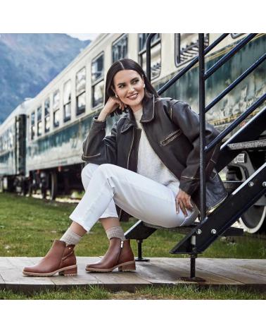 PIKOLINOS 8871 LEATHER ANKLE BOOTS CUERO
