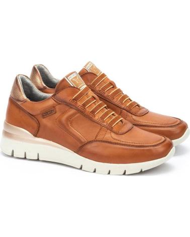 PIKOLINOS 6731 LEDER-SNEAKER FARBE COGNAC CUERO