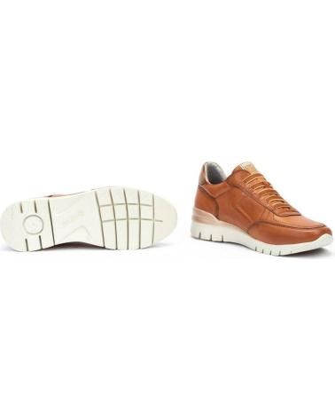 PIKOLINOS 6731 LEDER-SNEAKER FARBE COGNAC CUERO