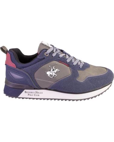 POLO BEVERLY HILLS DYLAN MIX - SNEAKERS CASUAL BLU MARINO DA UOMO AZUL MARINO
