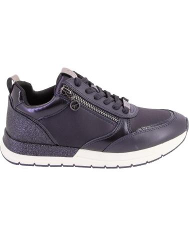 TAMARIS 23732-25 LEATHER SNEAKERS NAVY BLUE AZUL MARINO