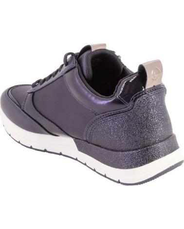 TAMARIS 23732-25 LEATHER SNEAKERS NAVY BLUE AZUL MARINO