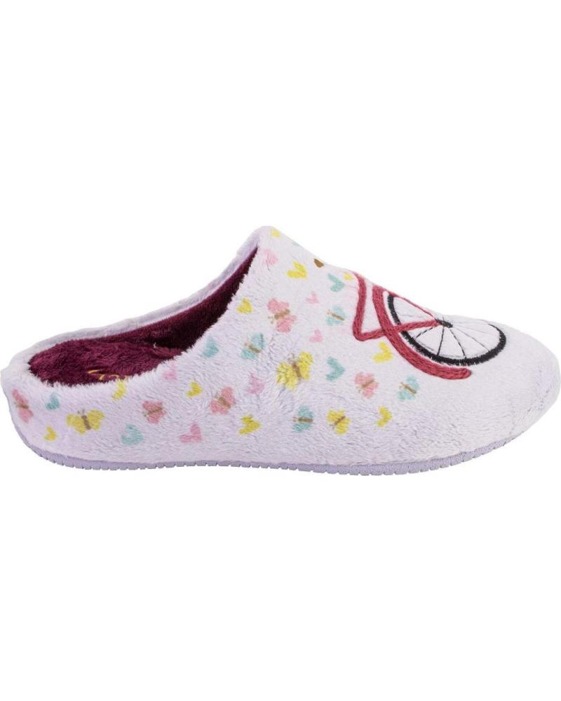 GARZON 15370 MULTICOLOR BICYCLE DESIGN HOUSE SLIPPERS GRIS
