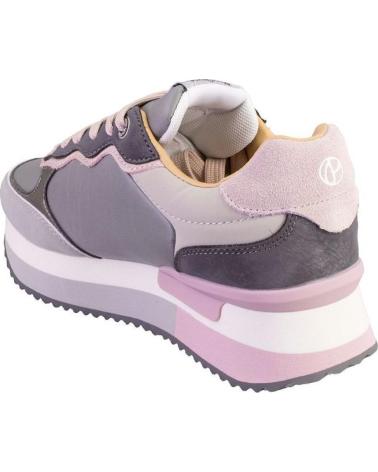 SNEAKERS CASUAL PEPE JEANS PLS600007 GRIGIO E ROSA GRIS Y ROSA