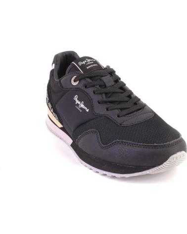 BASKETS PEPE JEANS PLS400008 NOIRES NEGRO