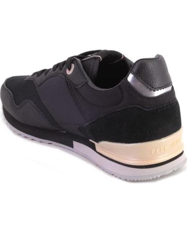 BASKETS PEPE JEANS PLS400008 NOIRES NEGRO