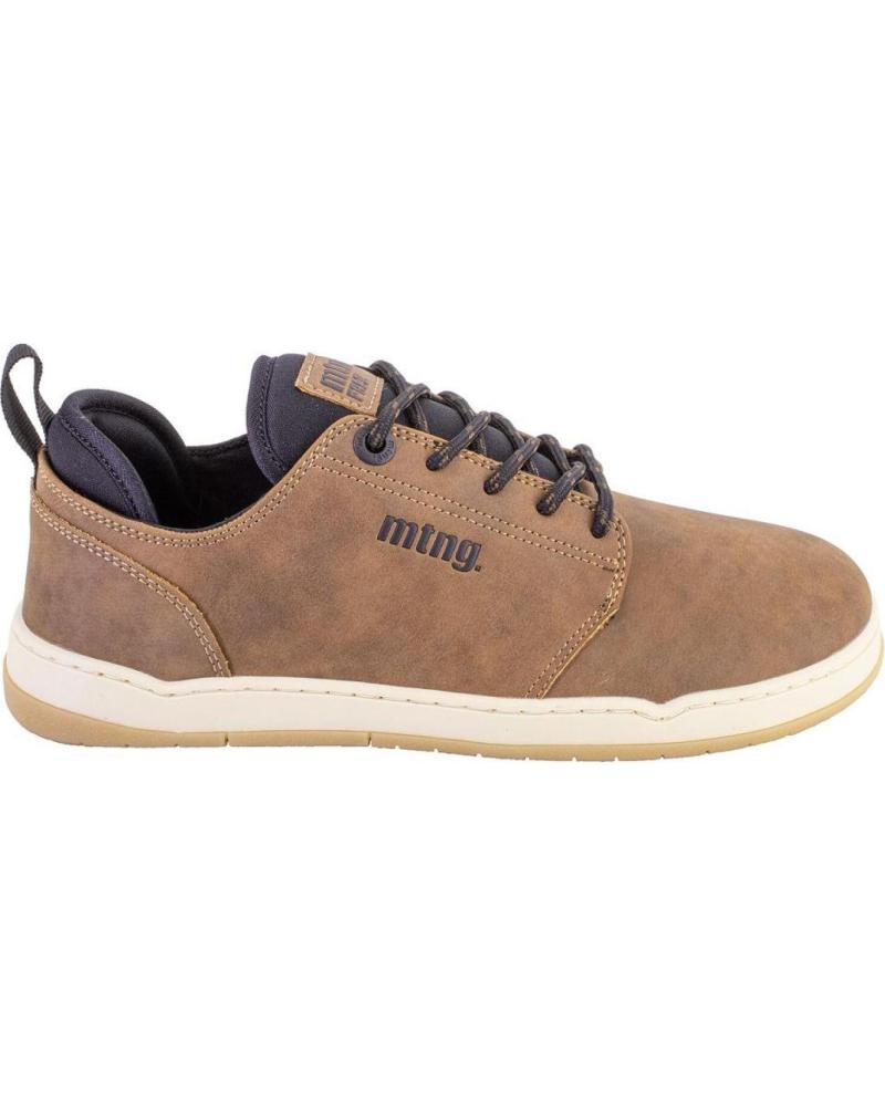 SNEAKERS MTNG MUSTANG 84804 IN PELLE MARRONE DA UOMO CUERO