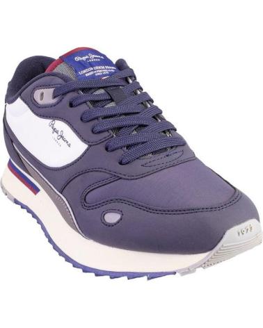 SNEAKERS PEPE JEANS PMS400007 BLU NAVY DA UOMO AZUL MARINO