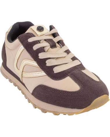 THE HAPPY MONK BARNA001 BROWN CASUAL SNEAKERS MARRON