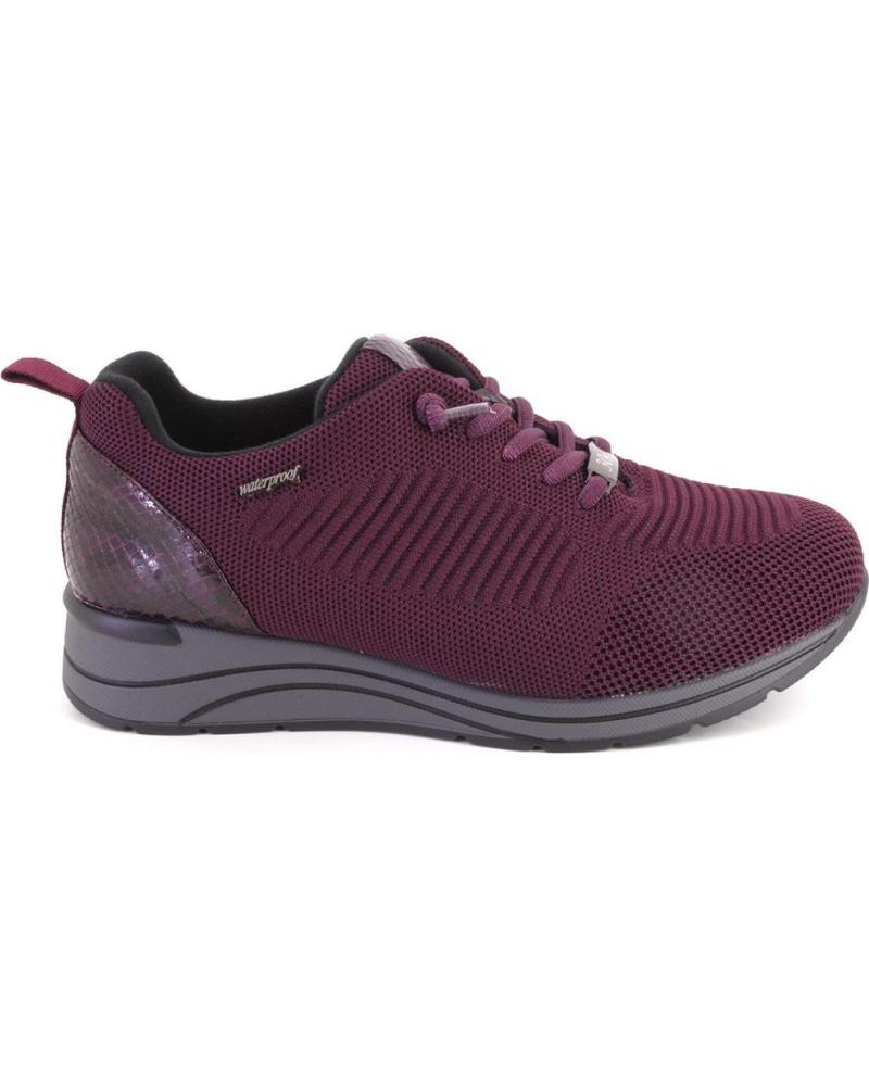 TREINTAS M4457 CASUAL SNEAKER AUS ATMUNGSAKTIVEM STOFF IN BORDEAUX BURDEOS