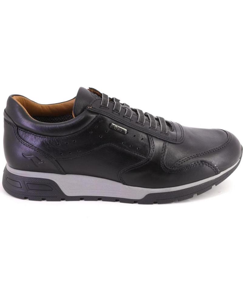 SCARPE DA GINNASTICA KANGAROOS 938 IN PELLE NERA NEGRO