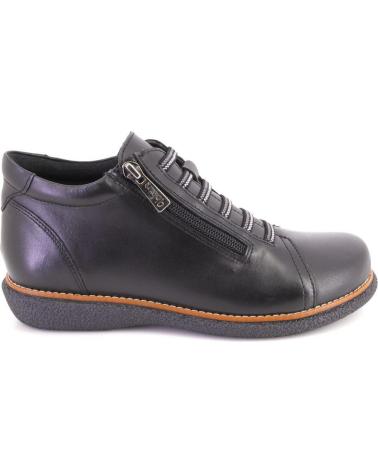 VALERIAS 2354 SCHNÜRSCHUHE LEDER SCHWARZ NEGRO