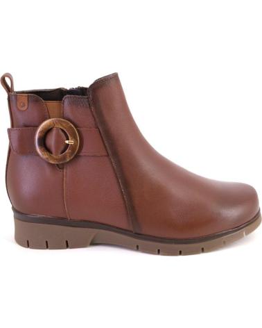 VALERIAS 2389 STIEFELETTEN LEDERFARBE COGNAC CUERO