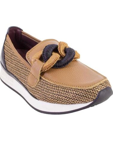 MOCASSINS THE HAPPY MONK VANITY011ESPIGA GLACE CAMEL CAMEL