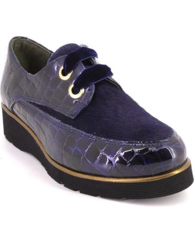 NIVAL ANGEL POTRO CHAUSSURES À LACETS BLEU MARINE AZUL MARINO