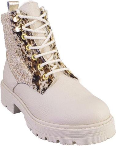 NIVAL BETTA LANA BEIGE LEATHER ANKLE BOOTS BEIGE