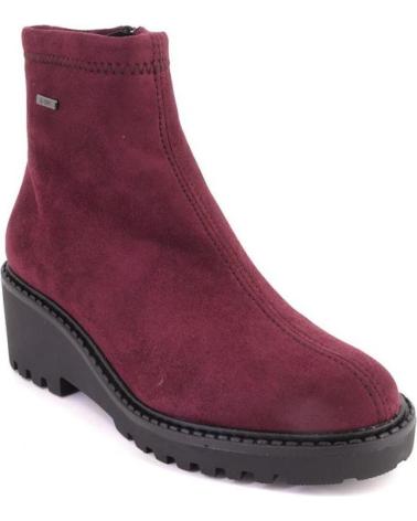 VIGUERA 8284 BURGUNDY ANKLE BOOTS BURDEOS