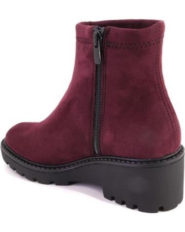 VIGUERA 8284 BURGUNDY ANKLE BOOTS BURDEOS