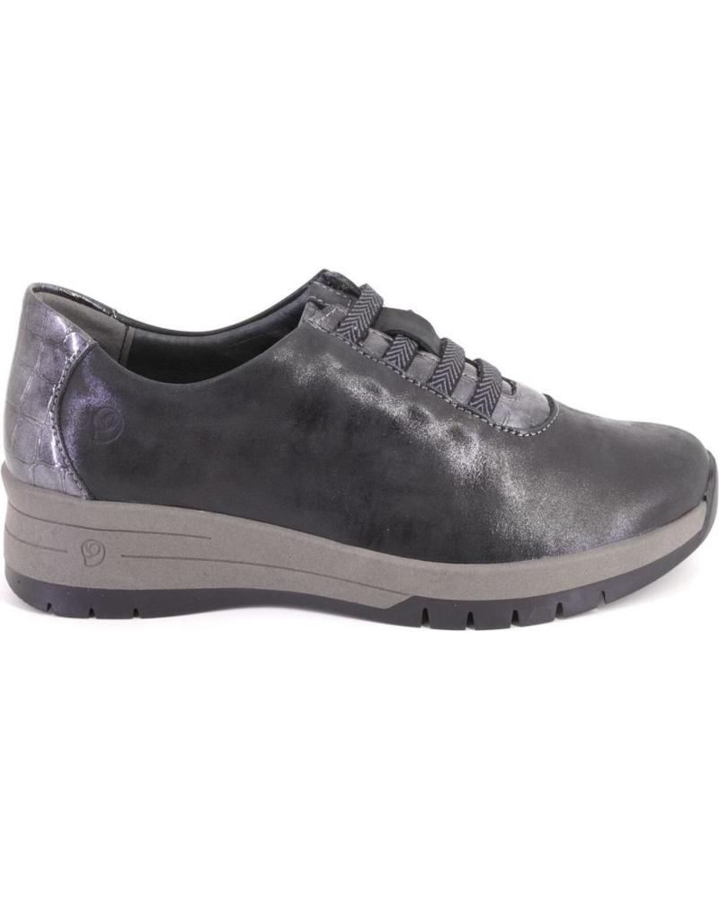 SUAVE SCARPA CASUAL 3955 PELLE NERA NEGRO