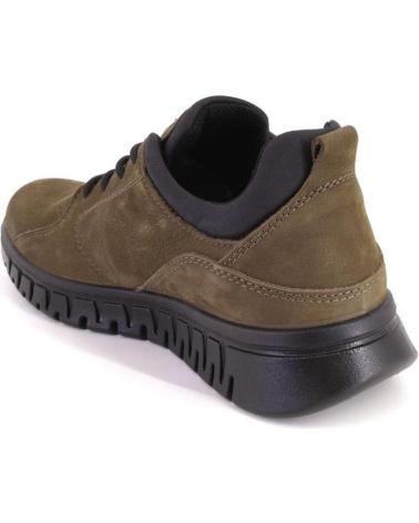 IGI&CO 86191 SCHNÜRSCHUHE NUBUK TAUPE TAUPE