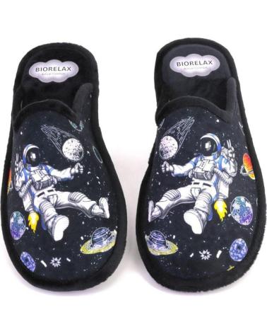 COSDAM 1465 ASTRONAUT - BLACK SLIPPERS NEGRO