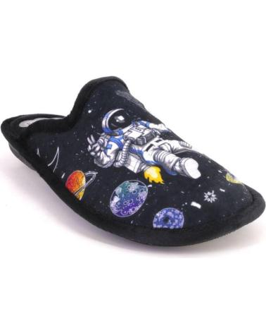 COSDAM 1465 ASTRONAUT - BLACK SLIPPERS NEGRO