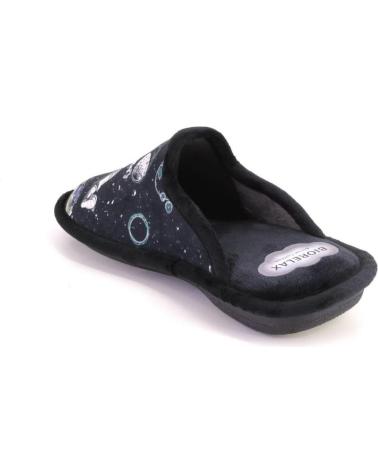 COSDAM 1465 ASTRONAUT - BLACK SLIPPERS NEGRO
