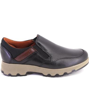 CLAYAN 1721 BLACK LEATHER LOAFER NEGRO