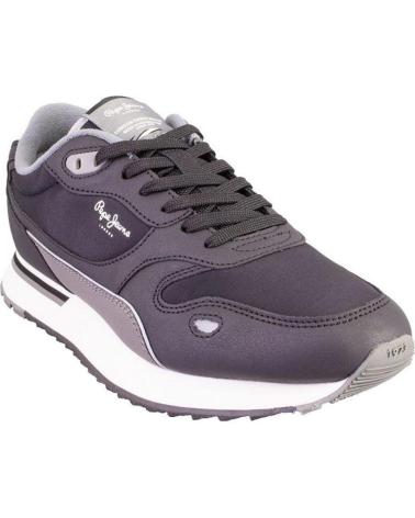 SNEAKERS CASUAL PEPE JEANS PMS400007 NERE NEGRO