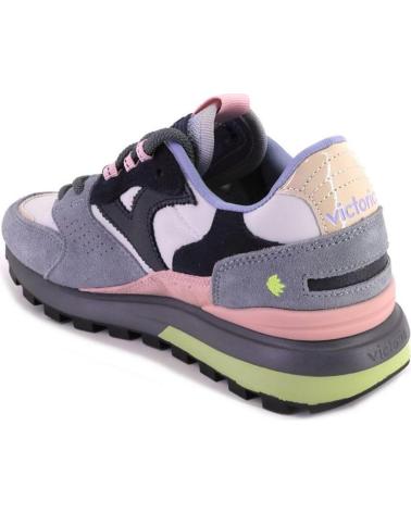 TÊNIS CASUAIS VICTORIA 11561 MULTICOLOR GRIS