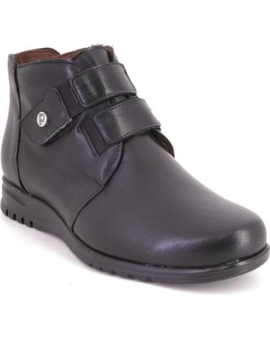 BOTTINES EN CUIR PITILLOS 20203 NOIR NEGRO