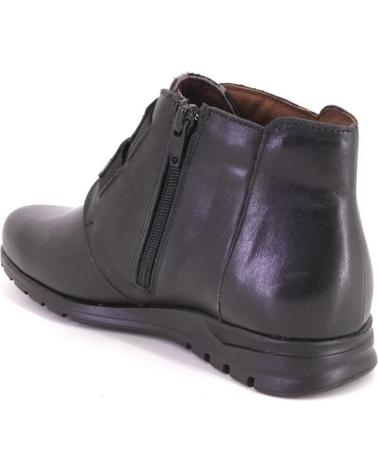 BOTTINES EN CUIR PITILLOS 20203 NOIR NEGRO