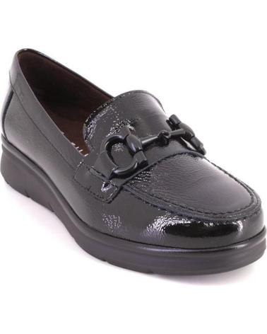 PITILLOS 10701 BLACK PATENT LEATHER LOAFERS NEGRO