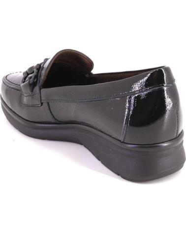 PITILLOS 10701 BLACK PATENT LEATHER LOAFERS NEGRO
